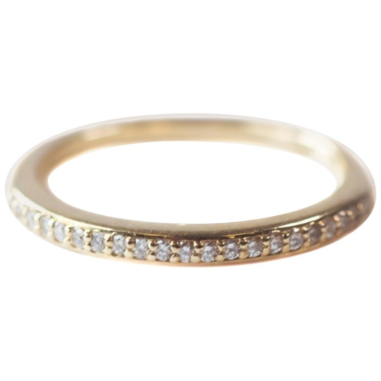 0.25 Carat Diamond Eternity Band in 14 Karat Yellow Gold (1 of 6)