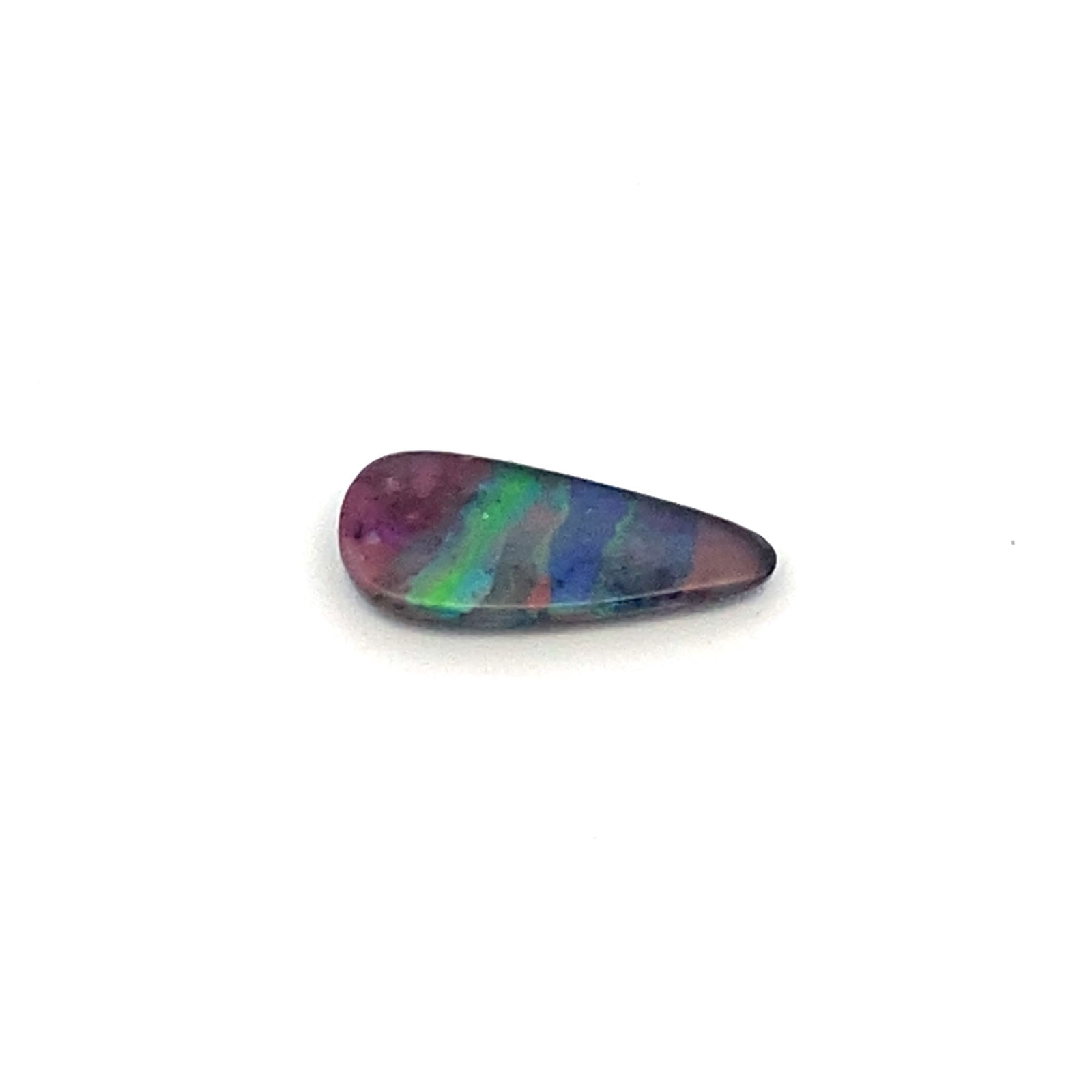 0.85ct Pear Shape Lightning Ridge Opal Gemstone (1 of 3)