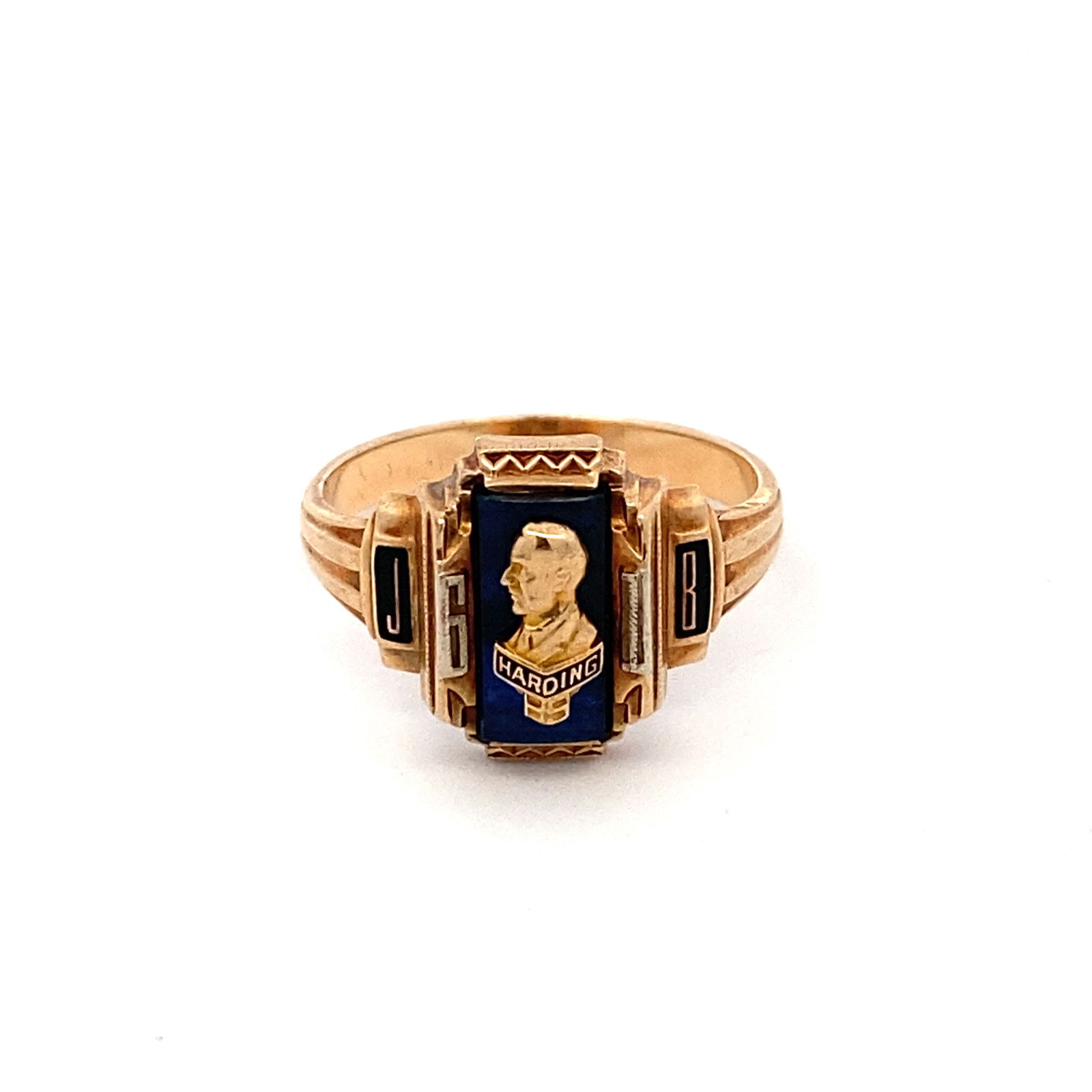 Estate Vintage Josten Class Ring in 10K Yellow Gold (1 of 6)