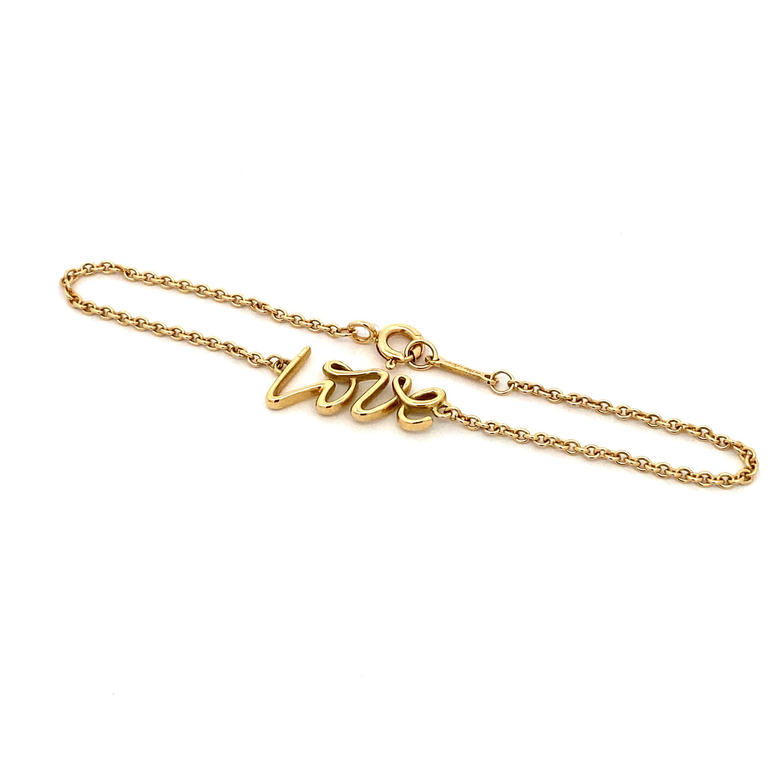 Estate Tiffany & Co. Paloma Picasso "Love" Bracelet in 18K Yellow Gold (1 of 4)