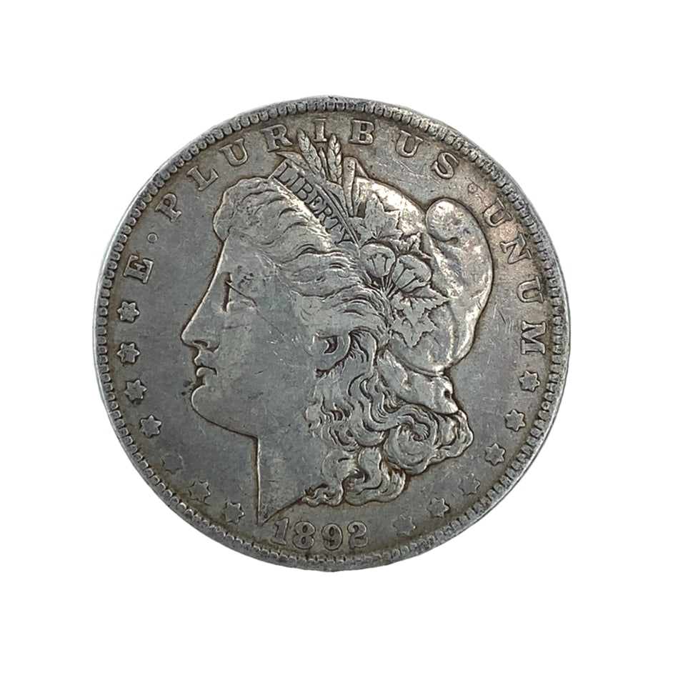 1892 O Morgan Silver Dollar $1 Coin (1 of 2)