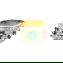 Diamond, Ruby, Sapphire and Emerald Ring in 18K Gold