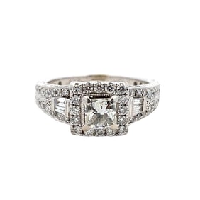 Neil Lane Princess Cut Diamond Engagement Ring