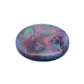 4.70ct Lightning Ridge Oval Black Opal