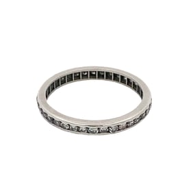 Estate Diamond Eternity Band in Platinum