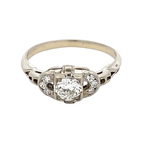 .50 Carat Diamond Ring in 14K White Gold