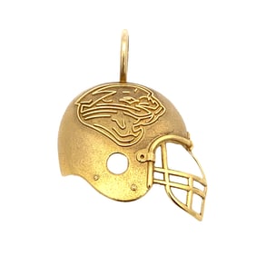 Michael Anthony NFL Tigers Helmet Pendant in 14K Yellow Gold