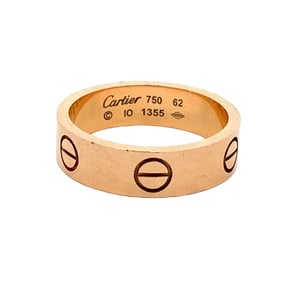 Cartier Love Ring in 18K Yellow Gold