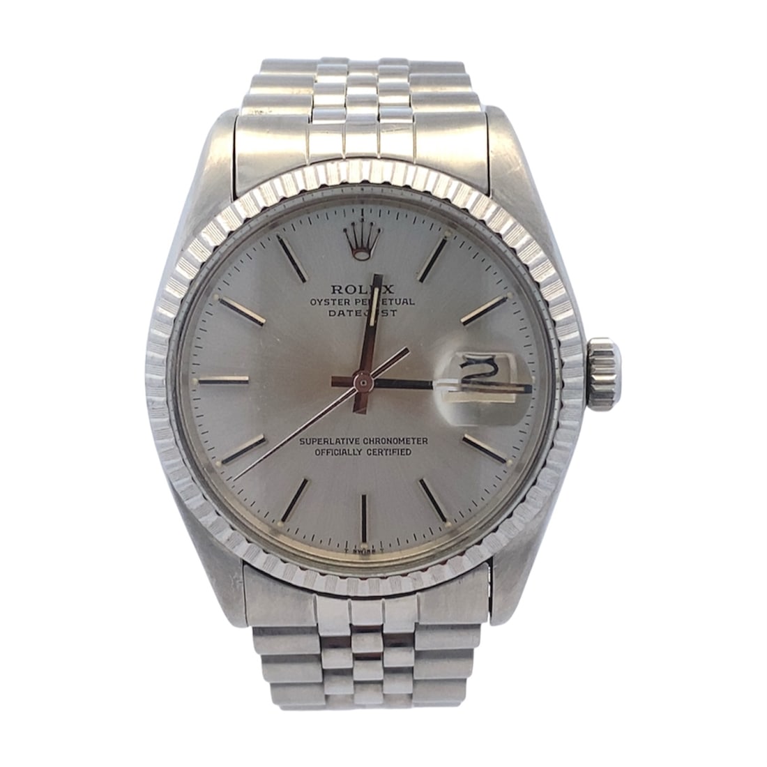 Circa 1970s Rolex Mens Oyster Perpetual DateJust Stainless Steel Watch (1 of 9)