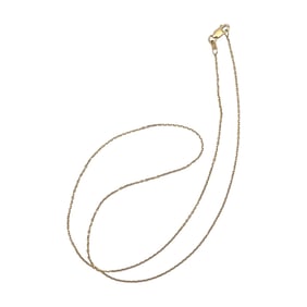 14K Yellow Gold Cable Chain Necklace