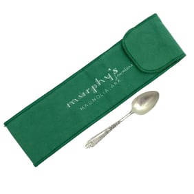 Vintage Estate Sterling Silver Demitasse Spoon