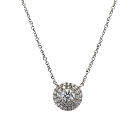 Tiffany & Co. Soleste Diamond Pendant in Platinum