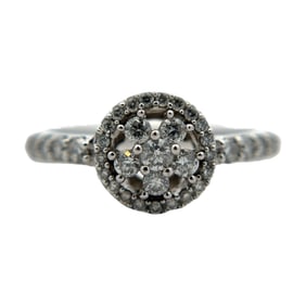Diamond Fashion Ring in 14K White Gold