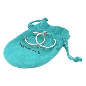 Tiffany & Co. 1837 Hoop Earrings in Sterling Silver