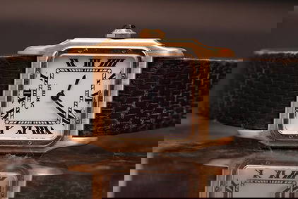 Estate Vintage Cartier Santos Dumont Watch in 18K Yellow Gold (1 of 8)