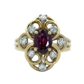 H. Stern Ruby and Diamond Ring, 18K Gold