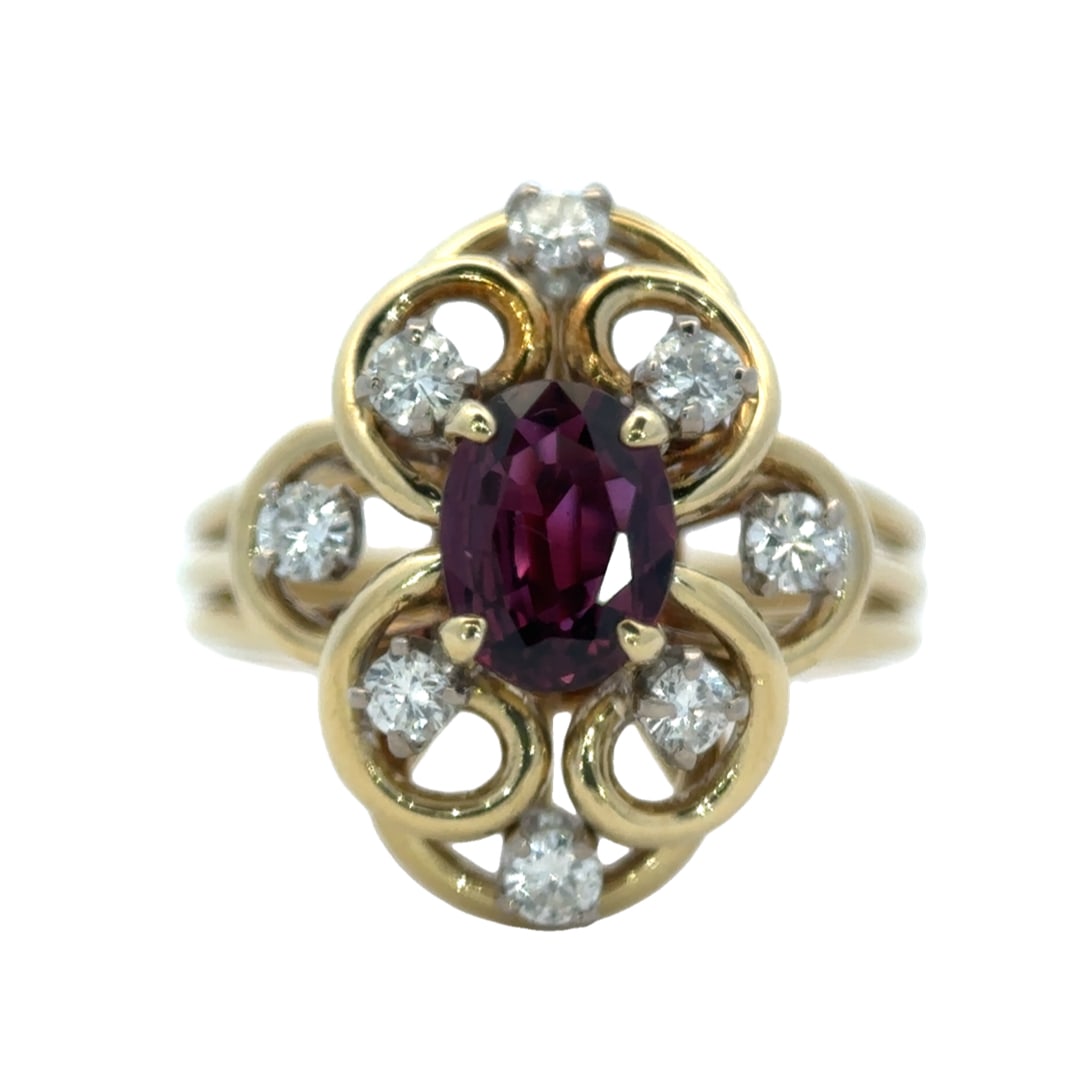 H. Stern Ruby and Diamond Ring, 18K Gold