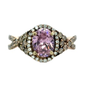 Le Vian Kunzite and Diamond Ring, 14K Rose Gold