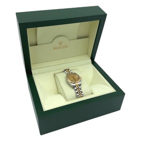 Rolex Women's Datejust Wristwatch in Two tone Bracelet