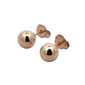 Tiffany & Co. Ball Stud Earrings in 18K Yellow Gold