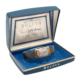 Bulova Vintage Wrist Watch in Gold Tone