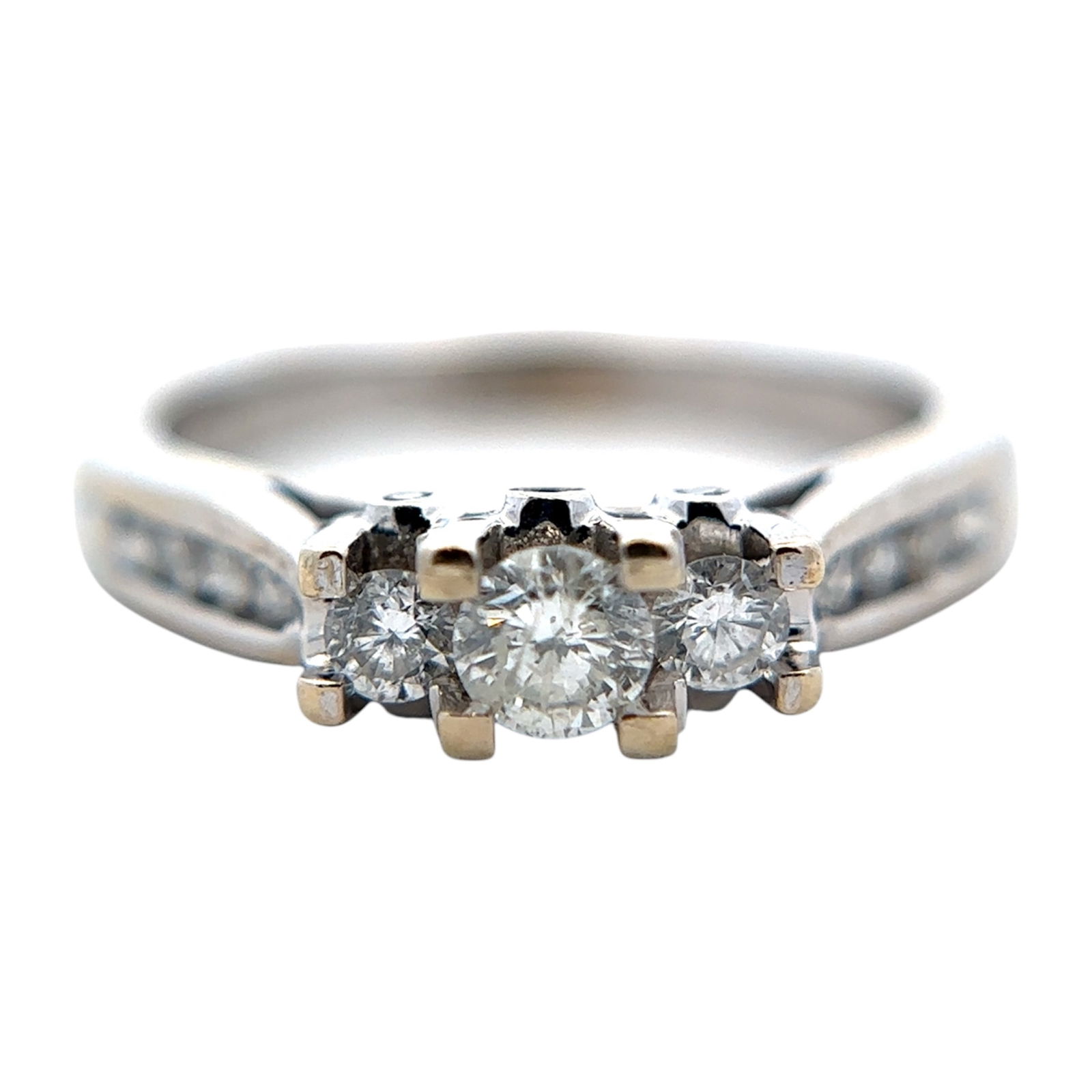 0.50ctw Diamond Engagement Ring, White Gold