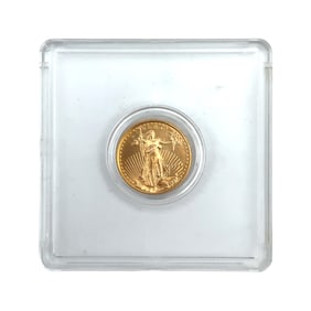 1999 $5 American Gold Eagle Coin Gold 1/10oz
