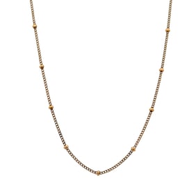 14K Gold Filled Beaded Chain Designer
