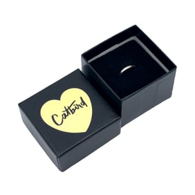 Sterling Silver Catbird Ear Cuff with Box