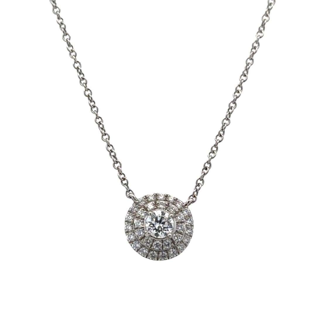 Tiffany & Co. Soleste Diamond Pendant in Platinum (1 of 6)