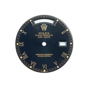 Rolex Oyster Perpetual Day-Date Numeral Dial Black