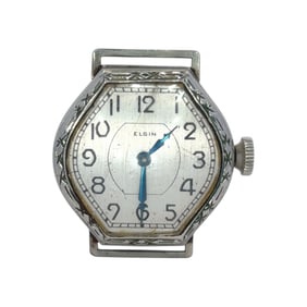 Vintage Elgin Watch, Tests 14K Gold, Parts Only
