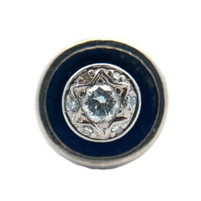 Diamond Ring in 14K white Gold