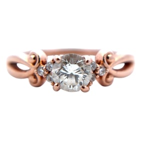 Diamond Ring in 14K Rose Gold