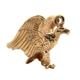 Eagle Pendant in 14K Yellow Gold
