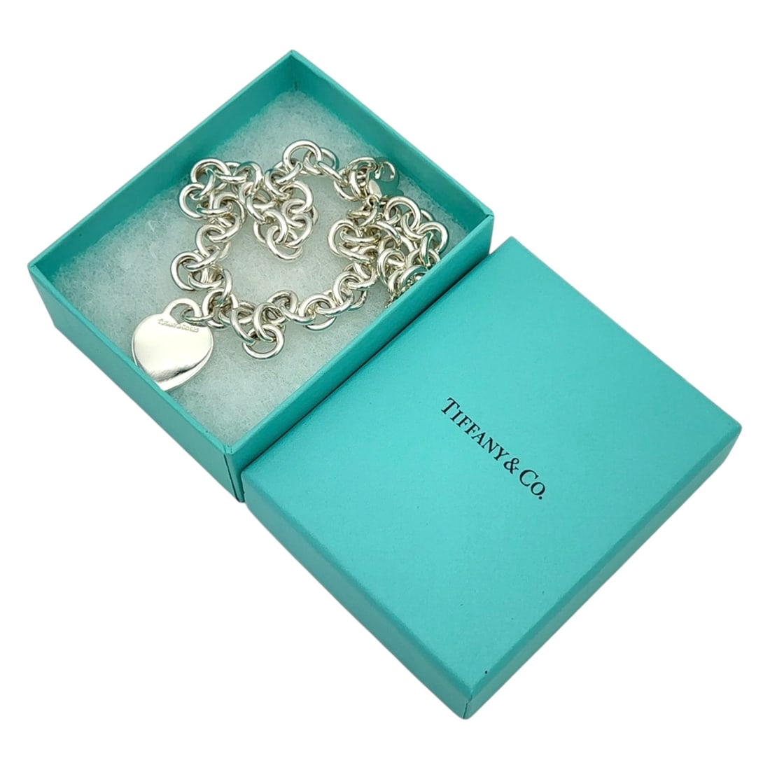 Tiffany & Co. Heart Tag Necklace in Sterling Silver (1 of 5)