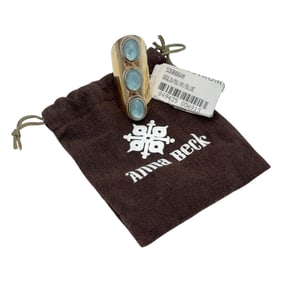 Anna Beck Sterling Silver Ring with Labradorite
