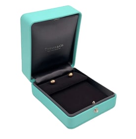 Tiffany & Co. Ball Stud Earrings in 18K Yellow Gold