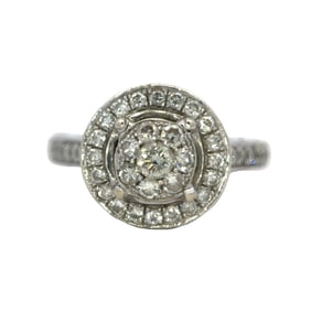 5.41 Carat Diamond Ring in 14K White Gold