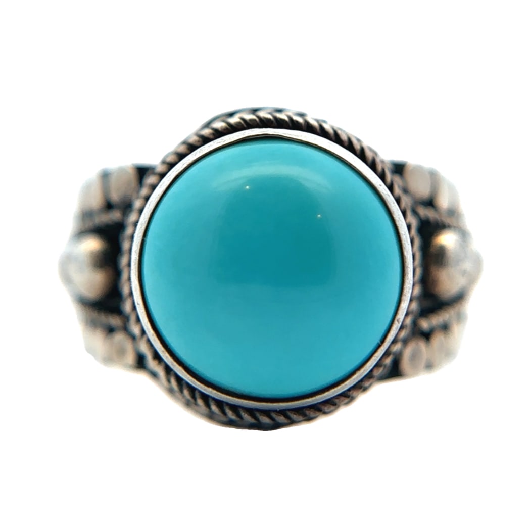 Sterling Silver Turquoise Ring (1 of 5)