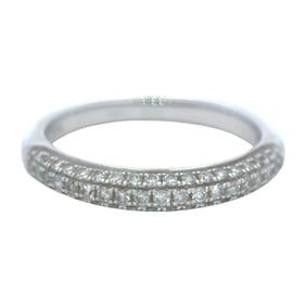 Pavé Diamond Band Ring in 14K White Gold