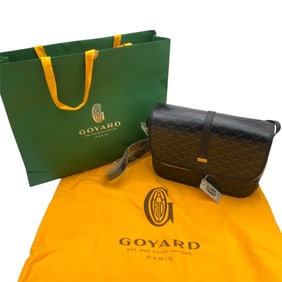 Goyard Belvedere MM Black Bag Jet Limited Edition