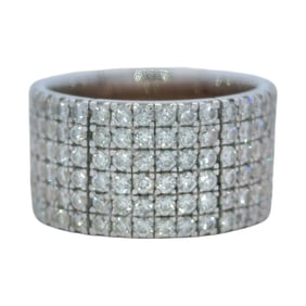 6-Roxa Diamond Band in 14K White Gold