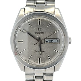 Omega Seamaster Silver Dial Wrist Watch
