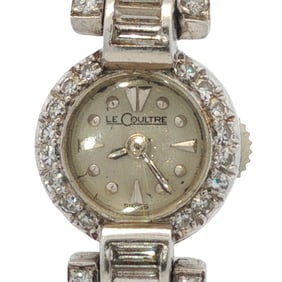 Jaeger-LeCoultre Vintage Ladies Platinum and Diamond Cocktail Watch