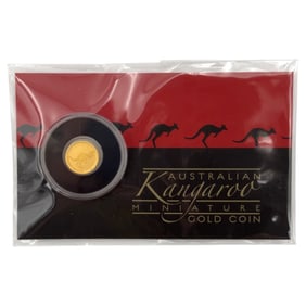 2016 Australia Kangaroo $2 Coin in .9999 Gold