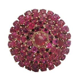 Ruby Princess Ring in 14K Yellow Gold