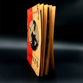 1941 New York Giants Polo Grounds Official Score Card Booklet Original