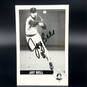 Jay Bell Autographed Baseball Card