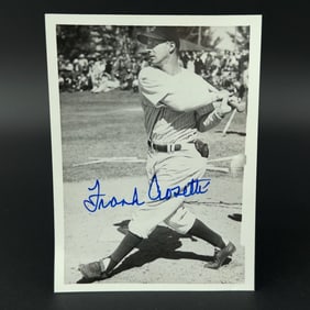 Frank Crosetti Autographed Photo